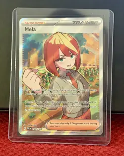 Mela - 140/131 - Pokemon TCG Prismatic Evolutions Ultra Rare Trainer - Image 1