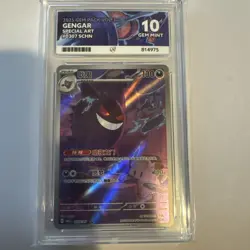 Pokemon TCG Gengar 0307/07 Gem Pack Vol 3 Ace 10 Gem Mint - Image 1
