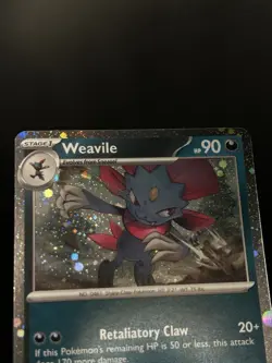 Weavile 021 - Pokemon Mega Evolution Black Star Promo Card - NM - Image 2