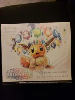 Pokemon TCG Prismatic Evolutions Pokemon Center Elite Trainer Box (ETB) - Image 1