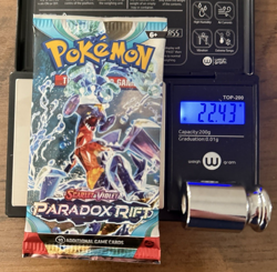 Pokemon TCG: Paradox Rift - English Booster Pack SEALED - 22.43g - Image 1