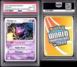 POP 14 PSA 10 Queengar Pokemon Gengar World Championship 2009 Promo Jason M. - Image 3