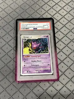 POP 14 PSA 10 Queengar Pokemon Gengar World Championship 2009 Promo Jason M. - Image 4