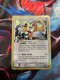 Ampharos (Delta Species) - 1/101 - Pokemon TCG Dragon Frontiers Reverse Holo NM - Image 1