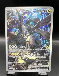 N’s Zekrom 031 Pokemon Center Promo Stamped Ascended Heroes Near Mint - Image 1