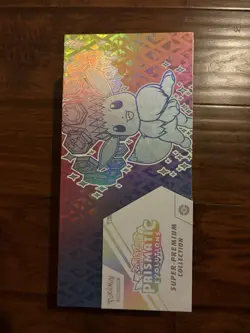 Pokemon Prismatic Evolutions Super-Premium Collection Box Eevee 2024 English - Image 1