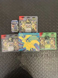 Pokemon Ascended Heroes Bundle- ETB, Tins, Blisters NEW & SEALED - Image 2