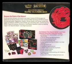 Pokemon SWSH Lost Origin Pokemon Center Exclusive Elite Trainer Box Sealed NEW - Image 2