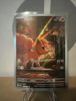 Vulpix Illustration Rare IR Mega Evolutions 138/132 Near Mint - Image 1