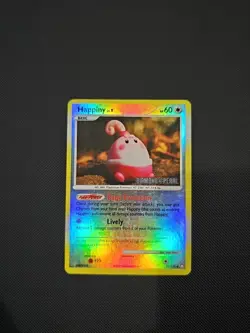 Pokemon TCG Diamond & Pearl Happiny 52/123 Stamped Reverse Holo - Image 1
