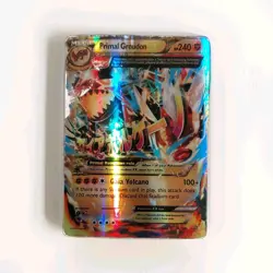 Pokemon TCG Primal Groudon EX XY Primal Clash 86/160 Ultra Rare Holo 240HP Engl… - Image 1