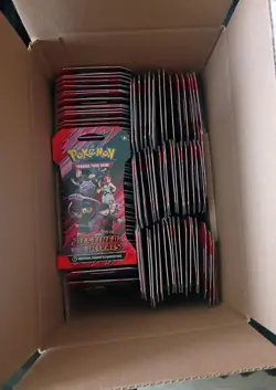Pokemon TCG Destined Rivals Booster Pack English 100 sealed packs - Image 1