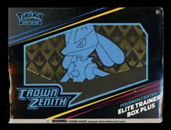 Pokemon Crown Zenith Pokemon Center Exclusive Elite Trainer Box Plus Sealed NEW - Image 1