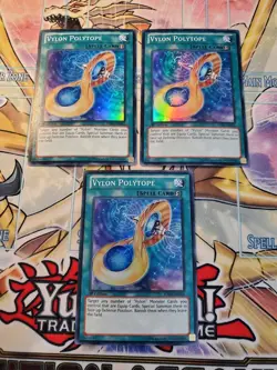 Yugioh - Vylon Polytope HA06-EN056 NM 1st ed Super Rare x3 - Image 1