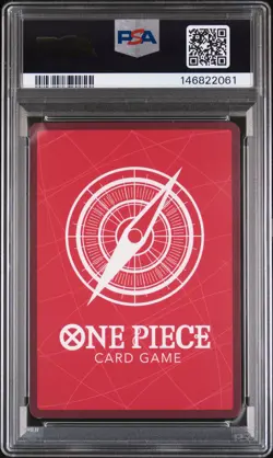 2025 ONE PIECE PROMOS BVB X ONE PIECE MATCH DAY 2025 #003 MONKEY D. LUFFY PSA 9 - Image 2