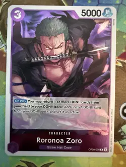 One Piece TCG Roronoa Zoro OP09-076 - Image 1
