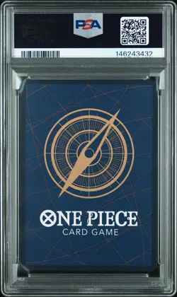 2025 ONE PIECE PRB02-PREMIUM BOOSTER MANGA ALTERNATE ART #119 SANJI PSA 10 - Image 2
