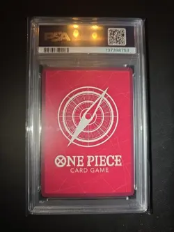 2025 ONE PIECE PROMOS PSA MAGAZINE EXCLUSIVE #001 SHANKS PSA 10 - Image 2