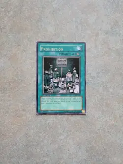 Yu-Gi-Oh! TCG Prohibition PSV-039 1st Edition Rare Misprint Card - Image 1