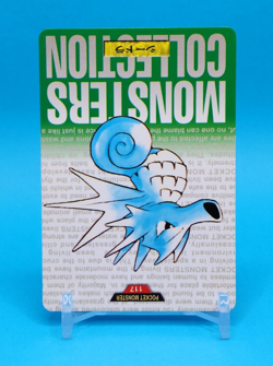 Pokemon Card Japanese - Seadra No. 117 - Bandai Carddass - Green - Image 2