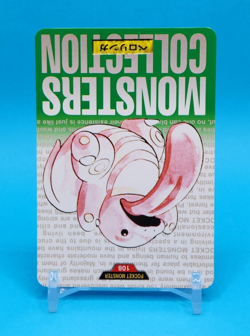 Pokemon Card Japanese - Lickitung No. 108 - Bandai Carddass - Green - Image 2