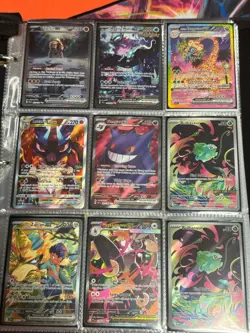 Vintage Pokemon Card Collection Binder Lot XY Promo Gold Illustration Rare SIR - Image 1