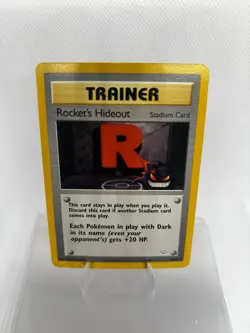 Pokemon Card TCG Rocket's Hideout 63/64: Neo Revelation WOTC Uncommon LP 2000 - Image 2