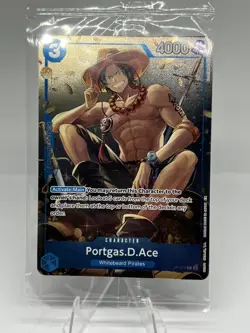 One Piece Portgas. D. Ace (Tin Pack Set Vol. 2) P-074 Promotion Card Foil - Image 1