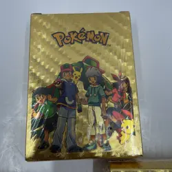 Lot of 3 Boxes of Pokemon Gold Foil Card Deck Gold NEW SEALED RARE - Image 5