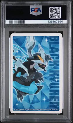 2012 POKEMON BLACK 2 PLAYING CARDS 10 OF SPADES EMBOAR PSA 10 - Image 2