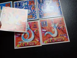 Pokemon Card Amada Sticker x6 Dragonite Dragonair Dratini Evolutions #4589 - Image 5