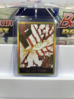 DON!! Card (Shanks) (Gold) Premium Booster -The Best- Vol. 2 Foil One Piece Card - Image 1