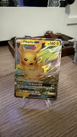Pikachu GX SM232 Black Star Promo 2019 Holo Rare Pokemon Card TCG - Image 1