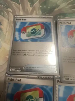 Pokemon Poke Pad 198/217 6 Card Lot - Image 2