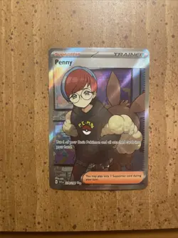 Penny 239/198 SV01 Scarlet Violet Base Set Holo Ultra Rare Trainer Card Pokemon - Image 1