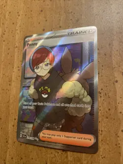 Penny 239/198 SV01 Scarlet Violet Base Set Holo Ultra Rare Trainer Card Pokemon - Image 3