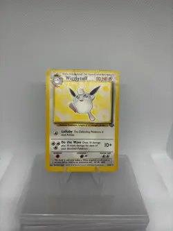 Pokemon TCG Wigglytuff Jungle 32/64 Unlimited Non-Holo Rare Card WOTC MP Vintage - Image 1