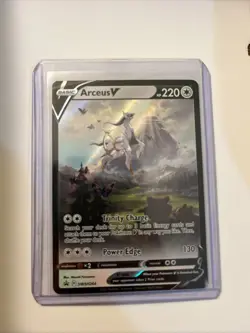 Arceus v SWSH204 Holo Sword & Shield Promo Cards NM/M Condition - Image 1
