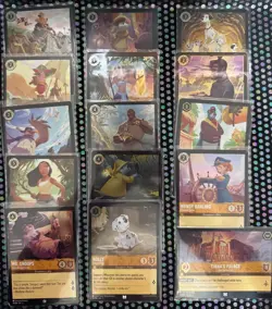 Lorcana Chapter 3 Cold Foil C UC R SR 97 Cards - Image 2
