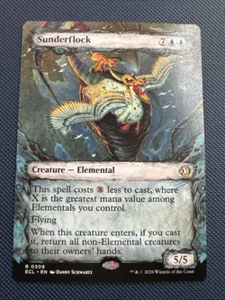 MTG Sunderflock (Showcase) - Lorwyn Eclipsed (ECL) NM - Image 1