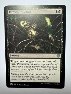 Drown in Ichor - 91/271 - ONE - NM - MTG Magic the Gathering - Image 1