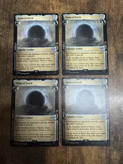4x Stone of Erech Showcase Scroll LTR MTG Pack Fresh - Image 1