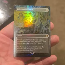 Enlightened Tutor (Borderless) Dominaria Remastered Foil - Image 1