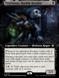 Foundations #463 Tinybones, Bauble Burglar (Extended Art) - Image 1