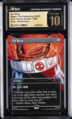 2025 MAGIC: THE GATHERING SLD: HEROIC DEEDS #1993 SOL RING CGC 10 PRISTINE - Image 1