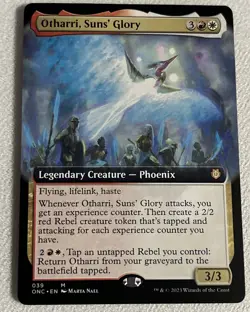 1x Otharri, Suns' Glory Extended Regular 039 NM ONC Commander Phyrexia: All Will - Image 1
