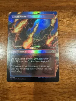 Steam Vents (Borderless) Lorwyn Eclipsed Foil - Image 1