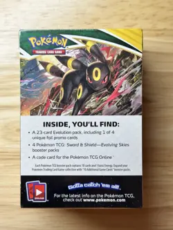 Pokemon TCG Sword And Shield Evolving Skies Build And Battle Box Factory Sealed - Image 3