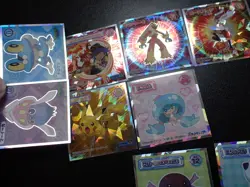 Pokemon Wafer Promo Holo Sticker x9 Charizard Pikachu Blaziken etc #4681 - Image 5