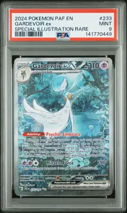 2024 POKEMON PAF EN-PALDEAN FATES SPECIAL ILLUSTRATION RARE GARDEVOIR EX PSA 9 - Image 1